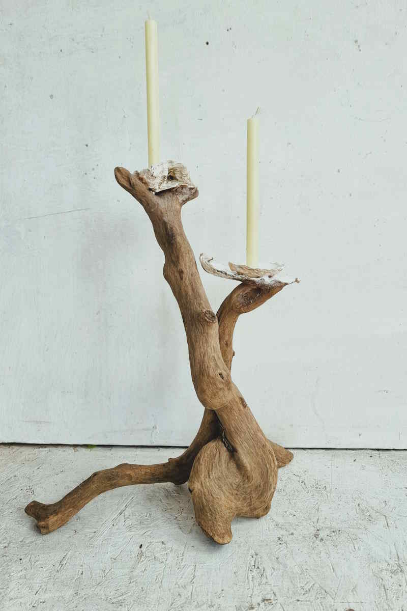 Driftwood Candle Holder 1